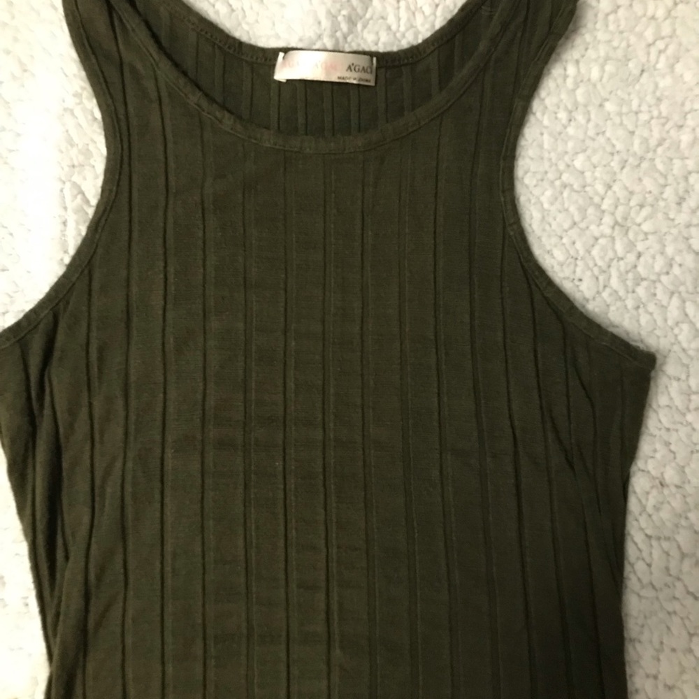 Olive color bodycon dress!